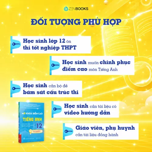 MỞ KHÓA ĐIỂM CAO TIẾNG ANH LỚP 12